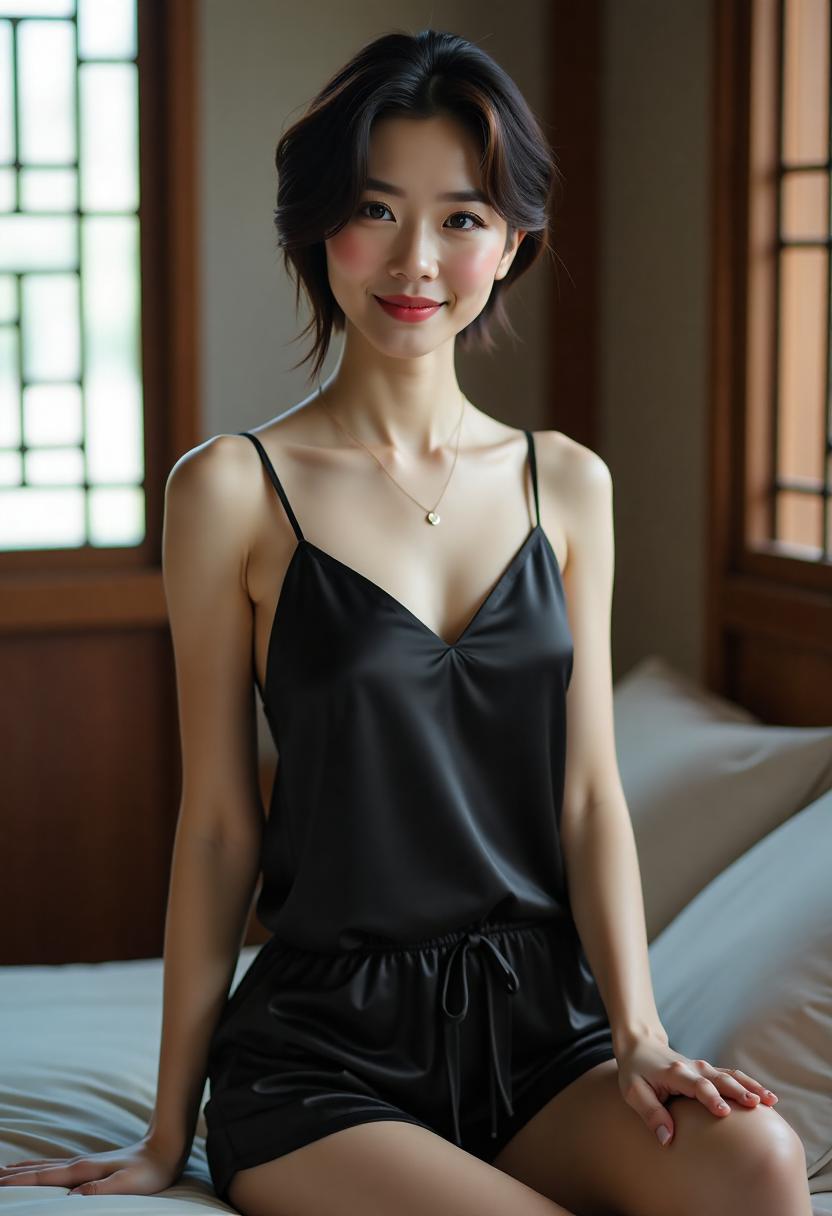 妻子收到工作消息的短剧画面